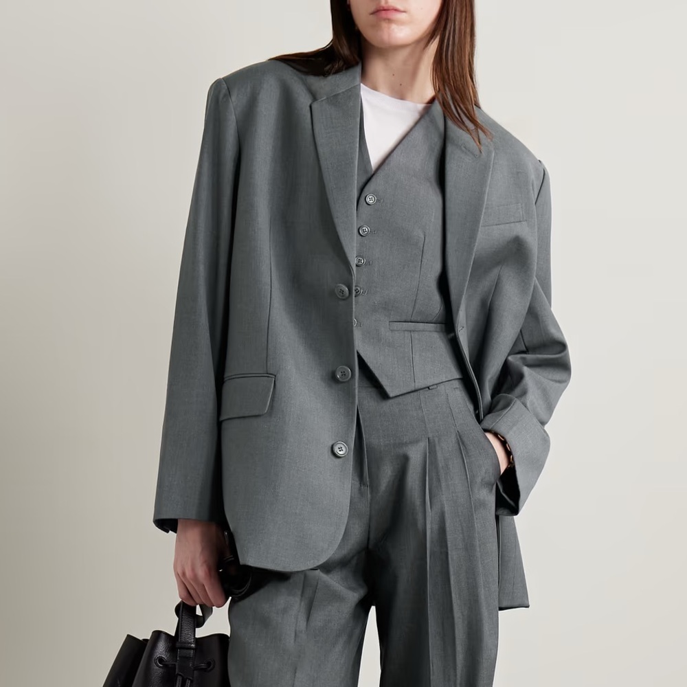 The Frankie Shop Gelso Oversized Blazer